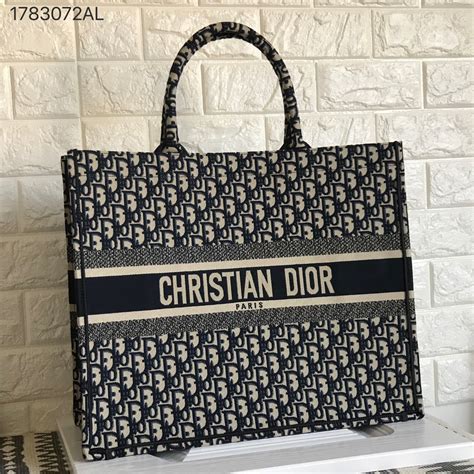 christian dior tote bag black leather|Christian Dior canvas bag price.